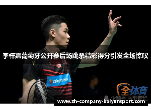 李梓嘉葡萄牙公开赛后场跳杀精彩得分引发全场惊叹 李梓嘉葡萄牙公开赛后场跳杀精彩得分引发全场惊叹